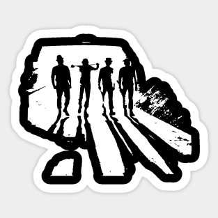 a clockwork orange Sticker